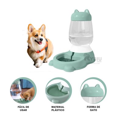 HIDRATADOR MA32393 RYBIU FELINO VERDE + REGALO LIGAS PEINAR