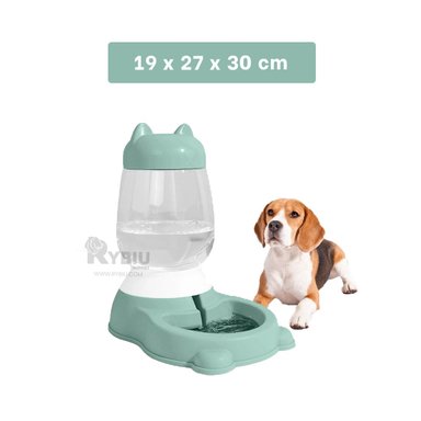 DISPENSADOR MA32393 RYBIU INTELIGENTE PET VERDE + REGALO STICKERS - 5