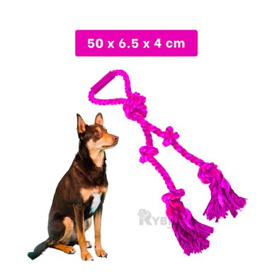 CUERDA PERROS MA31366 CASUAL ROSADO + ENVOLTORIO REGALO RYBIU