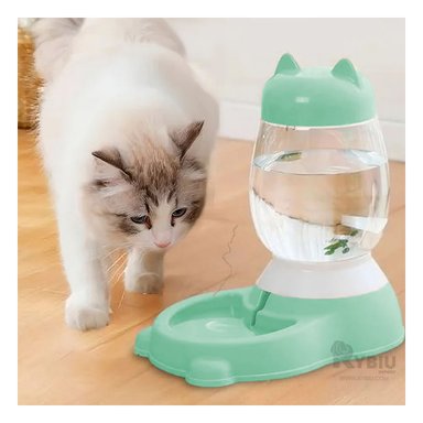 BEBEDERO GATOS MA32393 RYBIU DURADERO VERDE + REGALO AGENDITA
