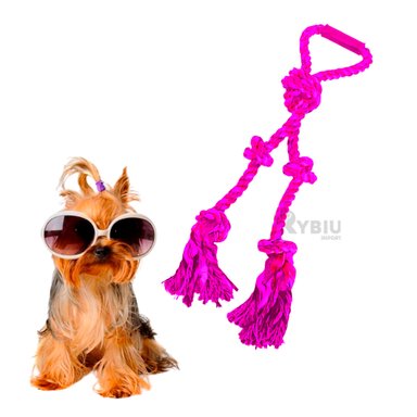 SOGA PERROS MA31366 RECREATIVA ROSADO + PAPEL REGALO RYBIU