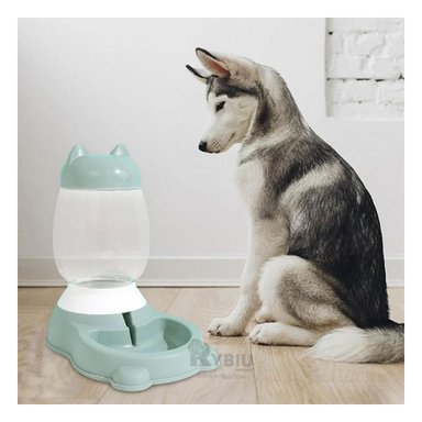 BEBEDERO GATOS MA32393 RYBIU COMPACTO VERDE + PAPEL REGALO