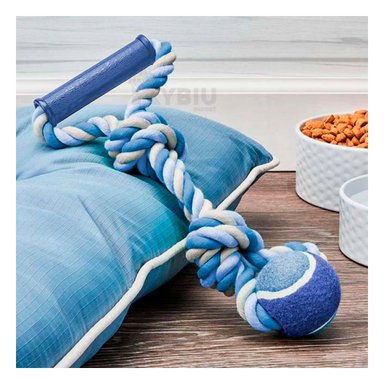 SOGA PERROS MA31368 DIVERTIDA JUGAR AZUL RYBIU