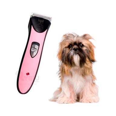 MÁQUINA CORTE RYBIU MA31080 PERFECTA MASCOTAS ROSADO + MINIAGENDA