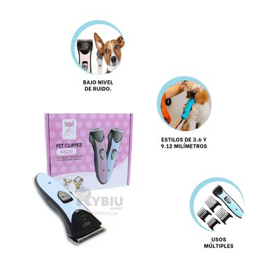 MÁQUINA CORTE RYBIU MA31079 SENCILLA LIMPIAR AZUL + STICKERS