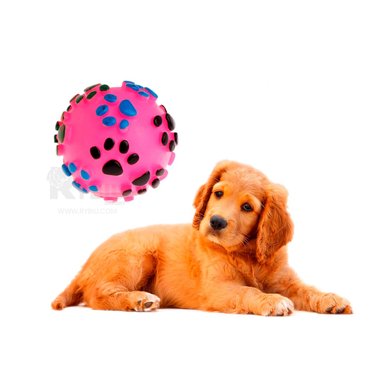 JUGUETE PERROS MA31246 ENTRETENIDO ROSADO + REGALO STICKERS RYBIU