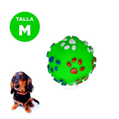BALÓN PERROS MA31248 BONITO JUEGOS VERDE + REGALO LIGAS PEINAR RYBIU