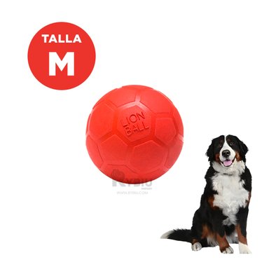 JUGUETE CAUCHO PERROS Y GATOS MA31257 DISEÑO HUELLITAS EN ROJO + REGALO AGENDITA RYBIU