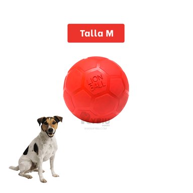 JUGUETE CAUCHO PERRO MA31257 MODERNO CANES EN ROJO + GIFT STICKERS RYBIU