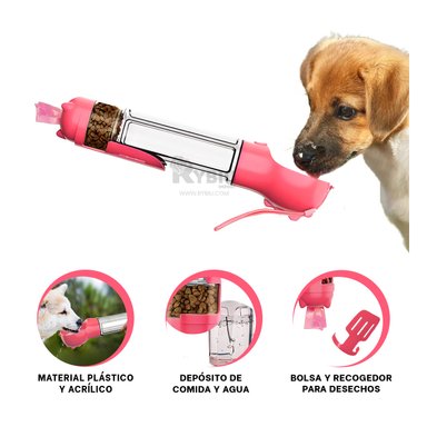 ENVASE PERROS MA32086 RYBIU DINAMICO ROSADO + POST-IT ADHESIVOS