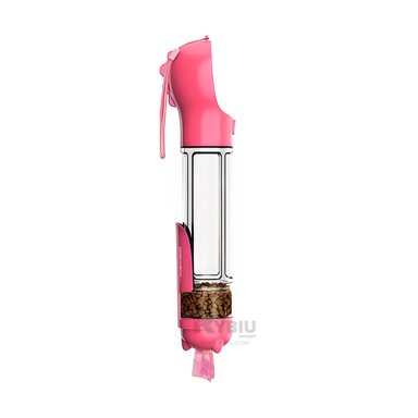 DISPENSADOR MA32086 RYBIU PET PORTATIL ROSADO + REGALO AGENDITA