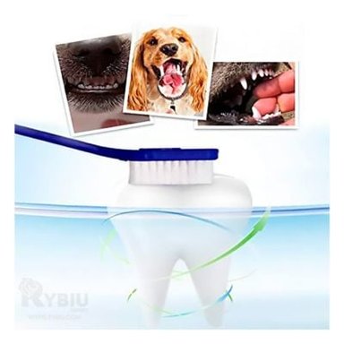 ESCOBILLA PERROS RYBIU MA31057 CEPILLADO DENTAL + GIFT STICKERS - 4