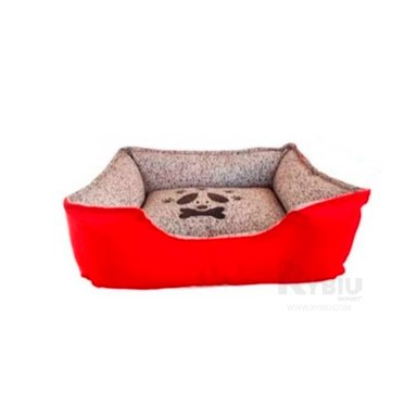 COLCHON PERROS MA31050 PELUDOS ROJO TALLA XXL RYBIU + GIFT MINIAGENDA