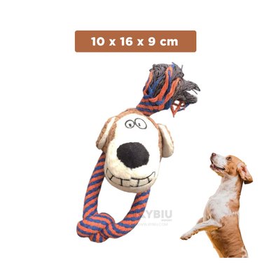 MUÑECO FELPA PERRO MA31261 EN MODELO MONO + LIGAS REGALO RYBIU