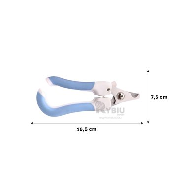 ALICATE RYBIU MA31093 MODERNO MASCOTAS EN AZUL + LIGAS REGALO