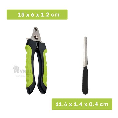 CORTADOR RYBIU MA31085 PRACTICO UÑAS PERRO EN TALLA L + STICKERS