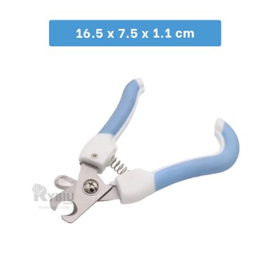 ALICATE RYBIU MA31093 PRACTICO EN AZUL + REGALO LIGAS PEINAR