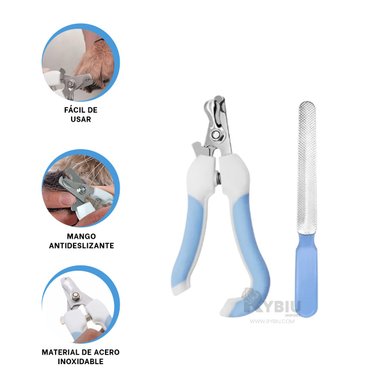 CORTADOR UÑAS RYBIU MA31093 VERSATIL CAT GRANDE AZUL + REGALO STICKERS