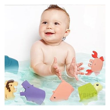 JUGUETES DE ANIMALES MULTICOLOR Y+REGALO LIGAS PARA PEINAR