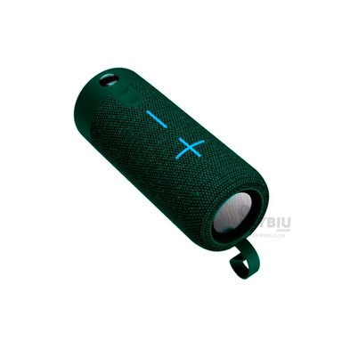 PARLANTE BLUETOOTH RYBIU P1728BT BOCINA COLOR VERDE + BANDERITAS ADHESIVAS - 2
