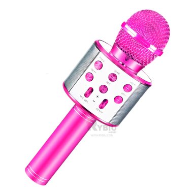 MICRÓFONO RYBIU BLUETOOTH FUCSIA + REGALO AGENDITA - 2