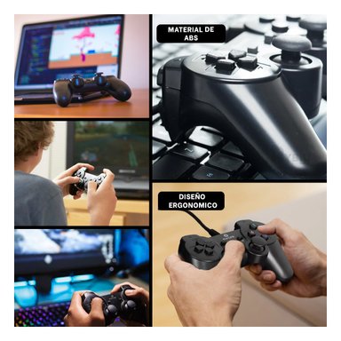 MANDO TE31574 RYBIU VERSATIL GAMER NEGRO Y+REGALO AGENDITA - 4