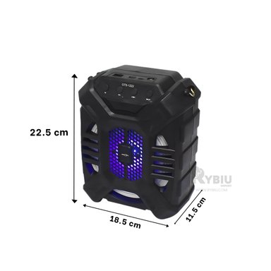 BOCINA RYBIU KTX-1222 BLUETOOTH EXCEPCIONAL 6.5 PULGADAS + REGALO STICKERS - 5