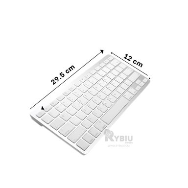 TECLADO Y CURSOR RYBIU DN-H263 EFICIENTES COLOR BLANCO + REGALO AGENDITA - 5
