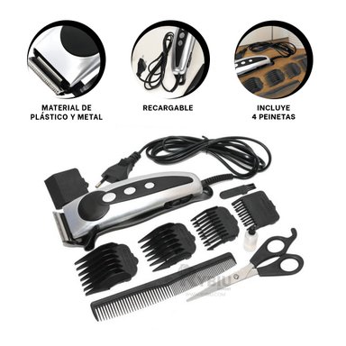 CORTADORA RYBIU MZ.325 COMPACTA PARA BARBA + BANDERITAS ADHESIVAS