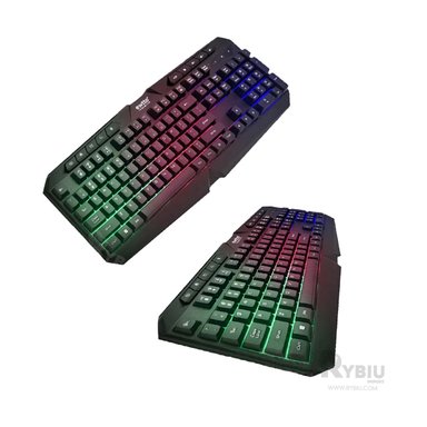 KEYBOARD RYBIU ET-M3541 RECARGABLE MODELO ET M3535 + REGALO STICKERS - 2
