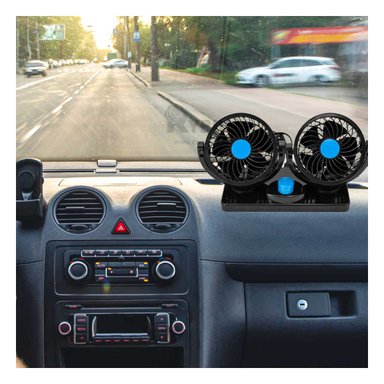 VENTILADOR RYBIU TE31678 RECARGABLE EN COLOR NEGRO + REGALO STICKERS