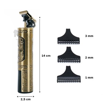 CORTADORA RYBIU MR-08 DURADERA EN COLOR DORADO + REGALO STICKERS - 5