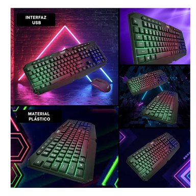 TECLADO RYBIU ET-M3539 SIMPLE LIMPIAR MODELO ET M3535 + PAPEL REGALO - 4
