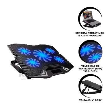 SOPORTE RYBIU LAPTOP FACIL USO HA K5 + ENVOLTORIO REGALO - 1