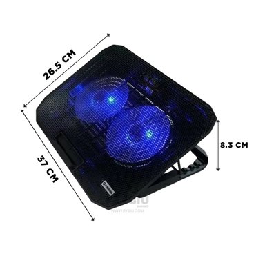 SOPORTE RYBIU LAPTOP HA73 COLOR NEGRO + ENVOLTORIO REGALO - 5