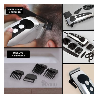 CORTADORA RYBIU MZ.325 FUNCIONAL PARA CABELLO + LIGAS REGALO