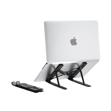 SOPORTE PLEGABLE RYBIU TE31671 ALUMINIO PARA LAPTOP EN COLOR NEGRO - 4