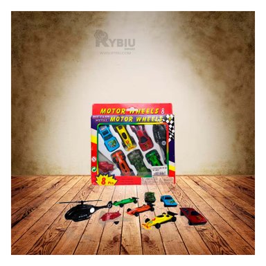 CARRITOS DE DISEÑOS DIFERENTES MULTICOLOR Y+PAPEL DE REGALO