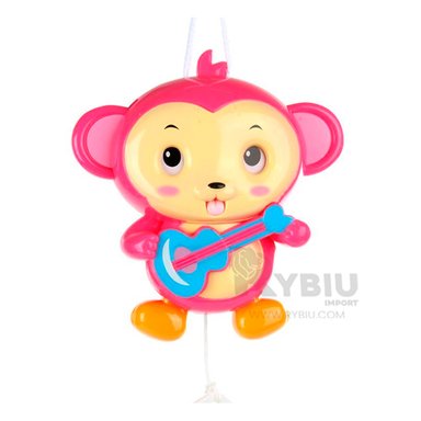 SONAJERO RYBIU JU29516 ROSADO NIÑOS DIDACTICO + BANDERITAS ADHESIVAS