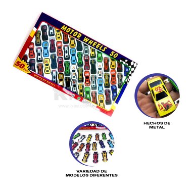 COCHES PARA PEQUEÑOS EN MULTICOLOR Y+GIFT STICKERS