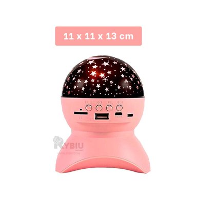 PARLANTE RYBIU TE31653 FUNCIONAL FAROL COLOR ROSADO + REGALO AGENDITA - 5