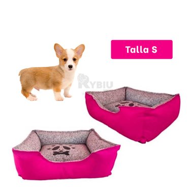 COJIN PERROS MA31038 COMODO FUCSIA RYBIU + ENVOLTORIO REGALO
