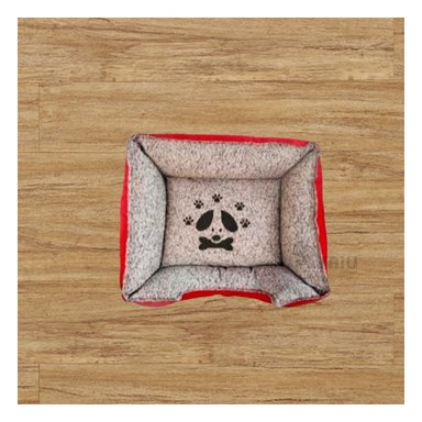 COLCHON PERROS MA31036 TALLA M ROJO RYBIU + REGALO AGENDITA