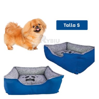 CAMA PERROS MA31037 BASE DESCANDO MASCOTA TALLA S AZUL RYBIU + POST-IT ADHESIVOS