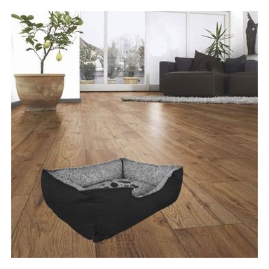 CAMA PERROS MA31035 BASE DESCANDO MASCOTA TALLA M NEGRO RYBIU + POST-IT ADHESIVOS