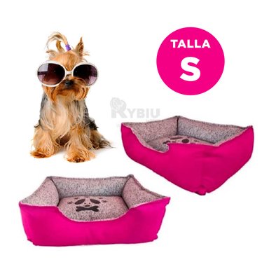 COJIN PERROS MA31038 RESISTENTE MASCOTAS FUCSIA RYBIU + GIFT MINIAGENDA