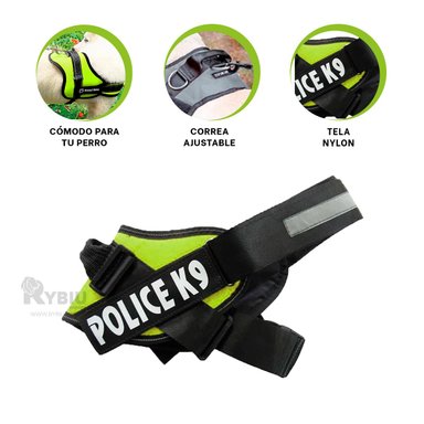 CORREA PERROS MA30976 RYBIU ANIMAL TALLA S VERDE + REGALO STICKERS