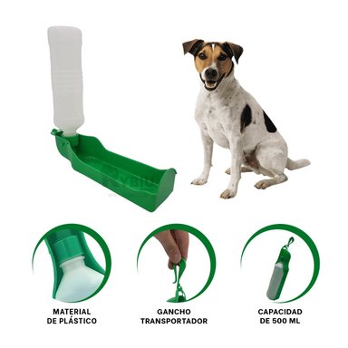 TOMATODO PERRO MA31014 RYBIU PET CON BANDEJA VERDE + ENVOLTORIO REGALO