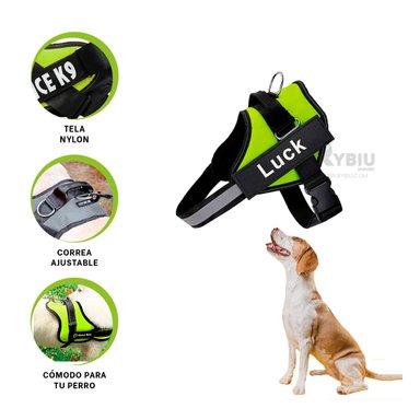 CORREA PERROS MA30976 RYBIU PROTECCION TALLA S VER + ENVOLTORIO REGALO