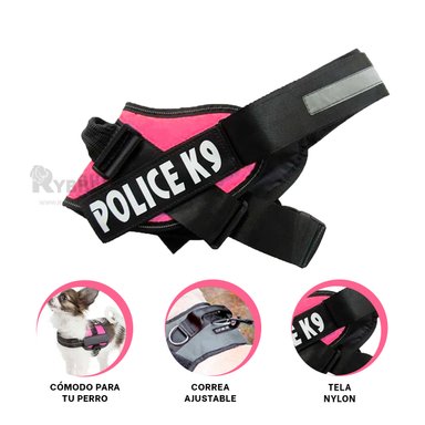 CORREA PERROS MA30975 RYBIU VERSATIL Y PRACTICO TALLA S ROSADO + GIFT MINIAGENDA